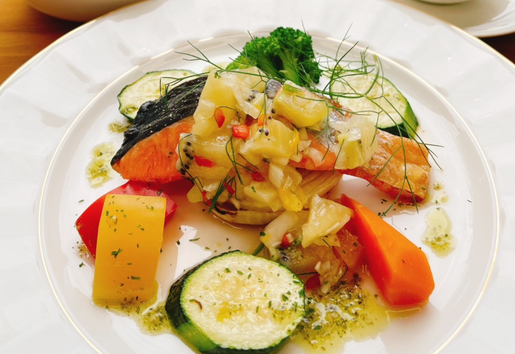 シェフのおすすめ魚料理